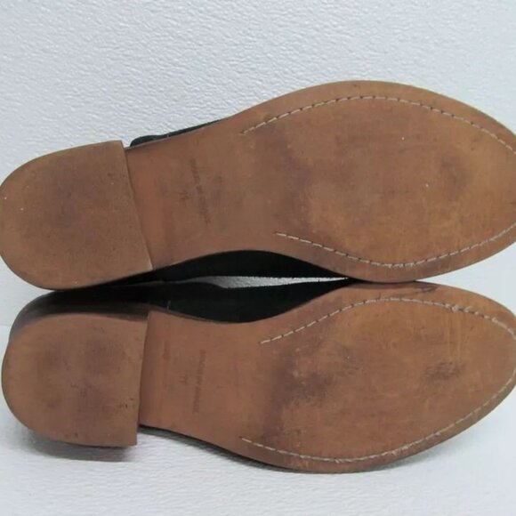 Madewell The Cait Boot Suede Leather Ankle Boot Size 11 - Picture 9 of 9